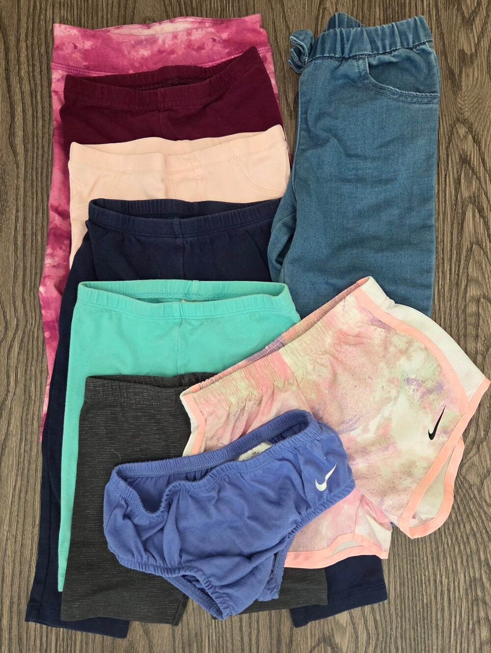 24mo - Nike Kids' Purple Athletic Shorts & Bottoms Mix - Multi Color